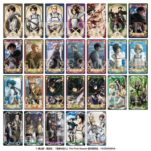 『進撃の巨人』アルカナカードコレクション 9パック入りBOX